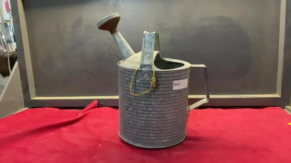 GALVANIZED WATER CAN