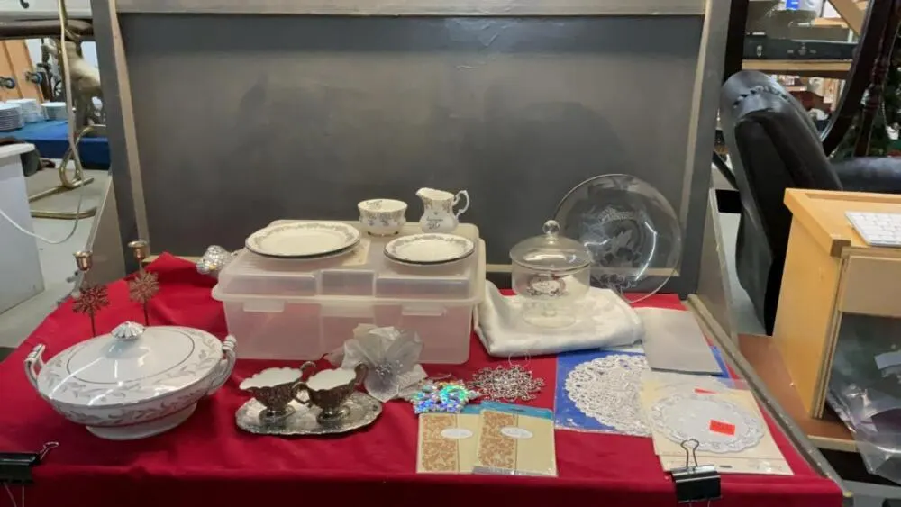 SILVER THEME PARTY DECOR