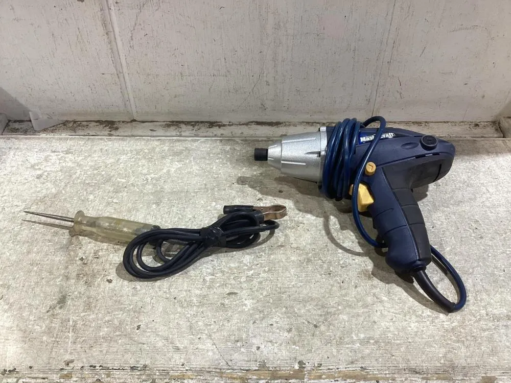 MASTERCRAFT CORDED IMPACT DRIVE & CIRCUIT TESTER