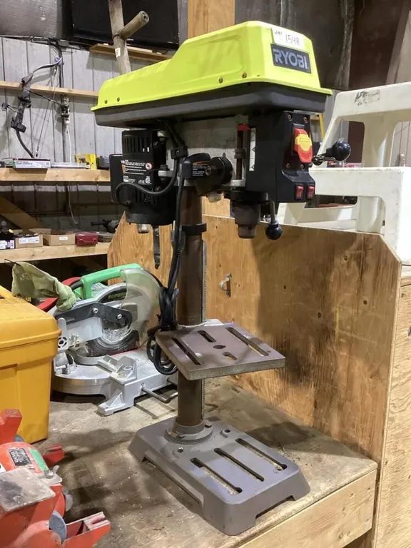 RYOBI 10" BENCH DRILL PRESS W/ LASER