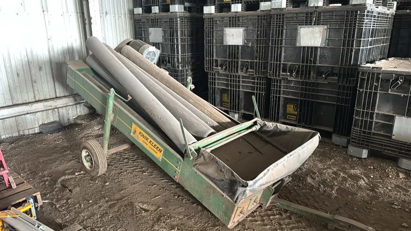 Kwik Kleen 5-tube grain cleaner