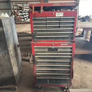 Craftsman portable tool box w/ quantity of assorted tools