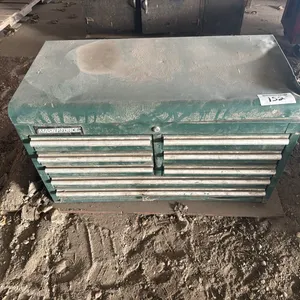 MasterForce 36" x 18" x 21" tool box  w/ assorted tools