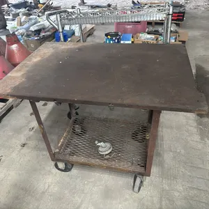 Portable steel cart