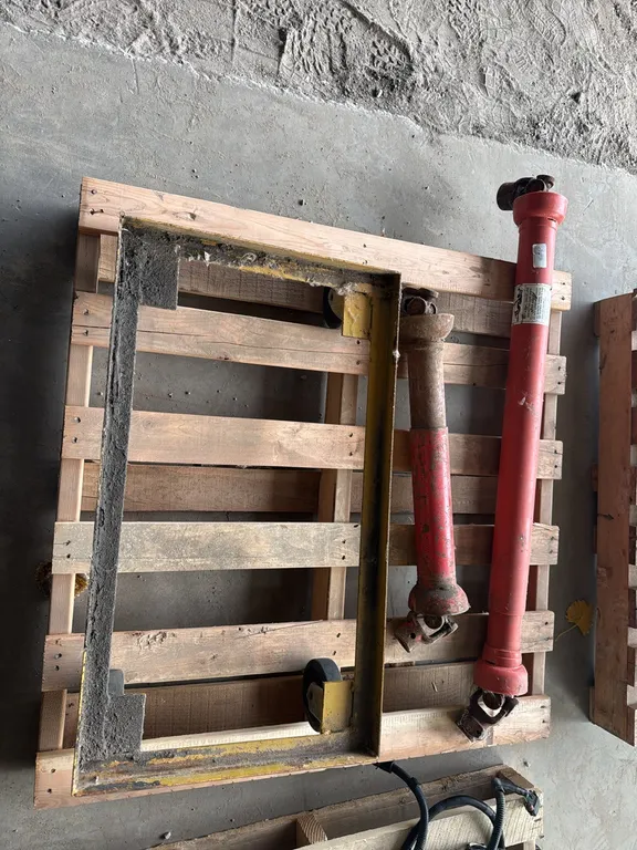 PTO shafts w/ portable cart