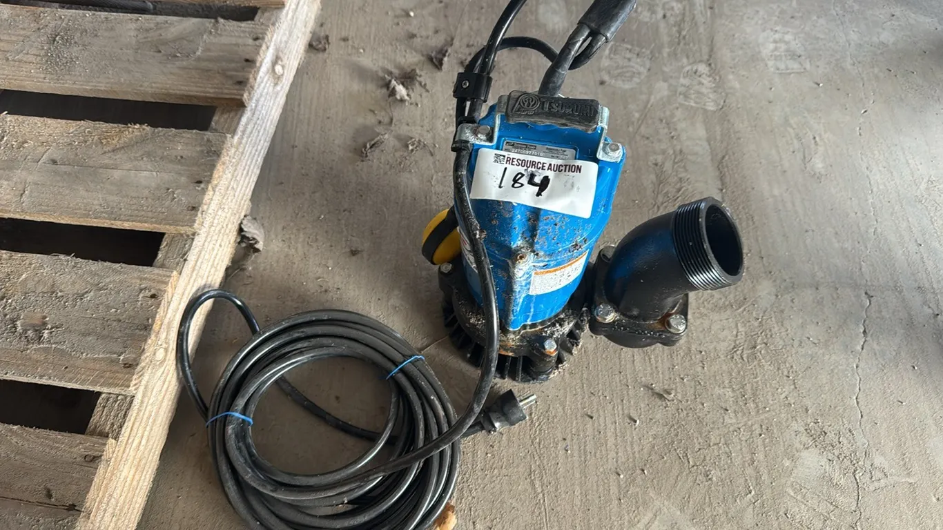 Tsurumi 1hp submersible pump
