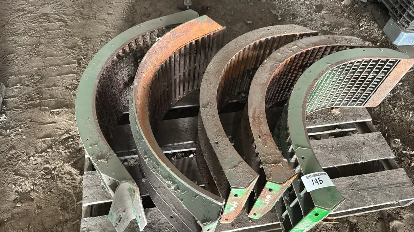 2) JD small wire concaves & 3) JD round bar concaves