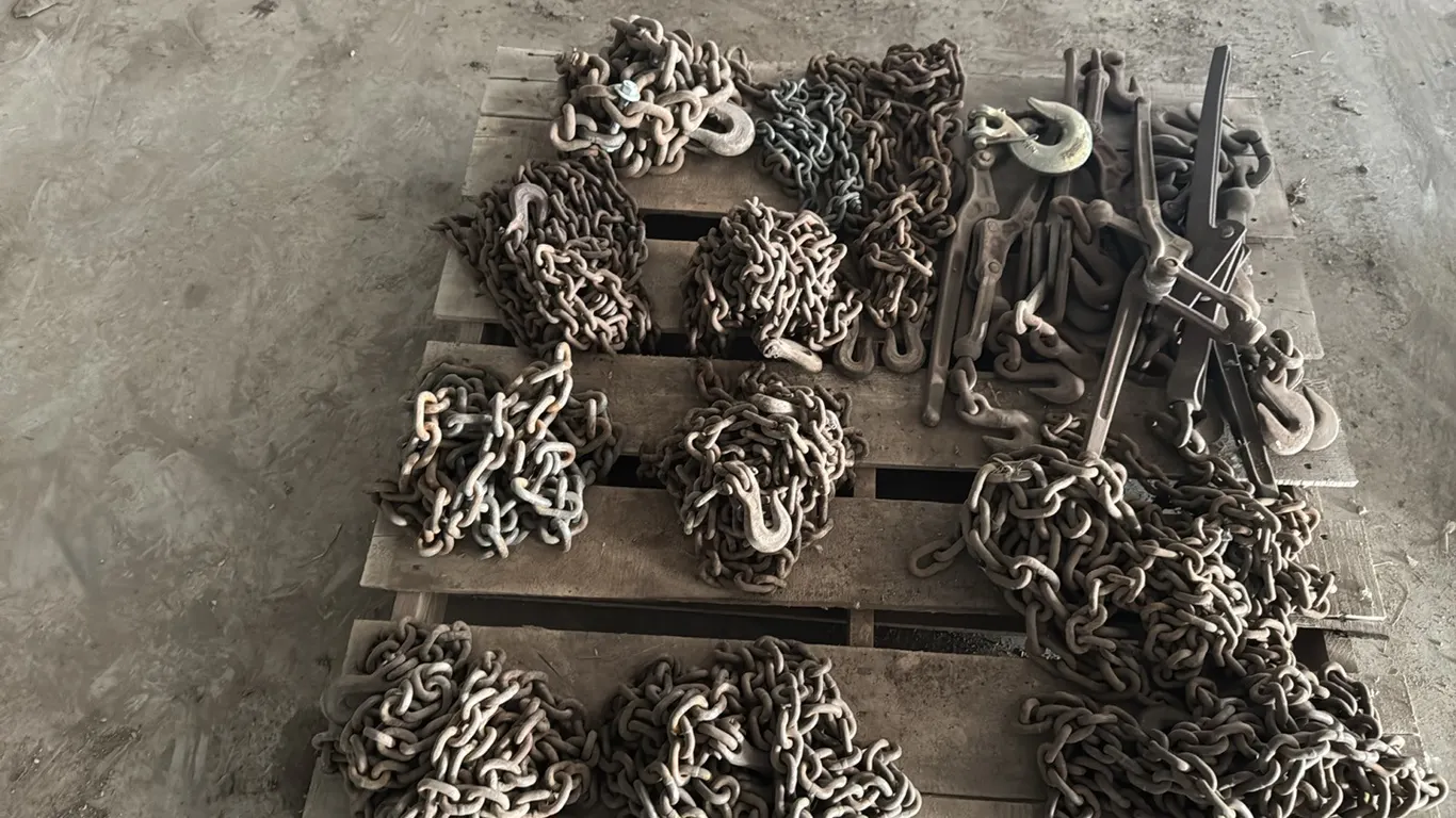 Assorted log chains & chain binders