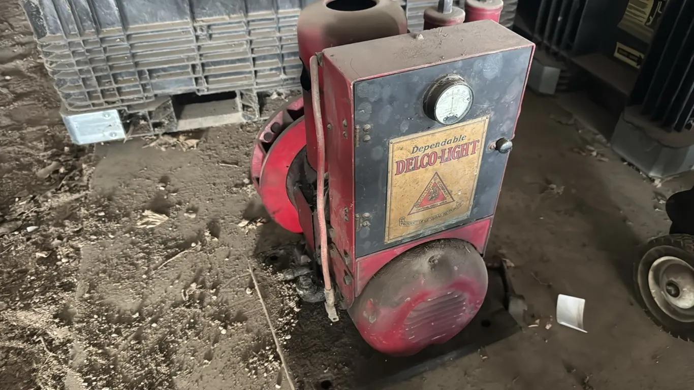 Dependable Delco-Light centrifugal pump
