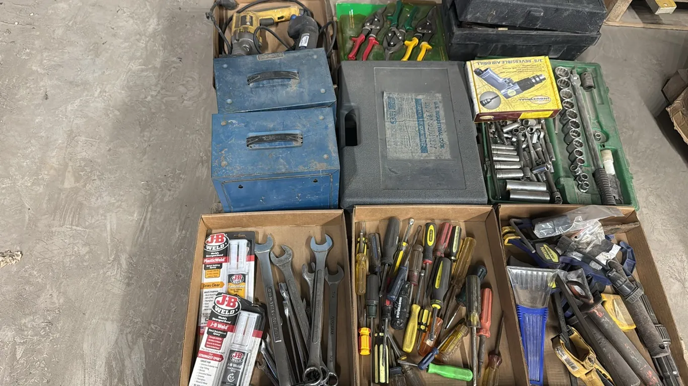 Assorted tools