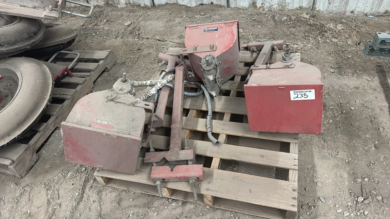 3) Small Gandy granular applicators