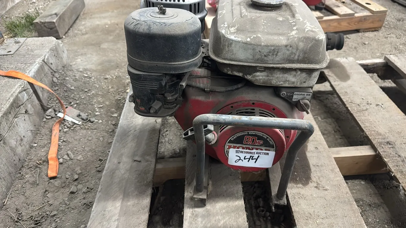 2" dual port pump w/ Honda hp engine