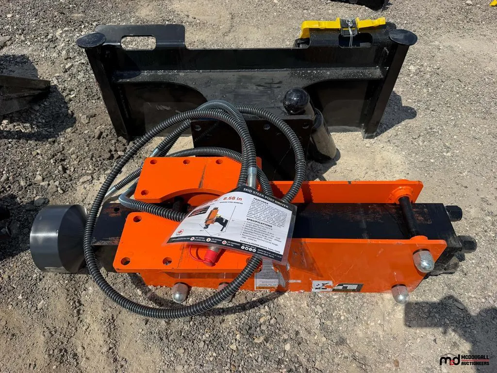 2026 Wolverine PD-12-08D Skid Steer Post Driver
UNRESERVED