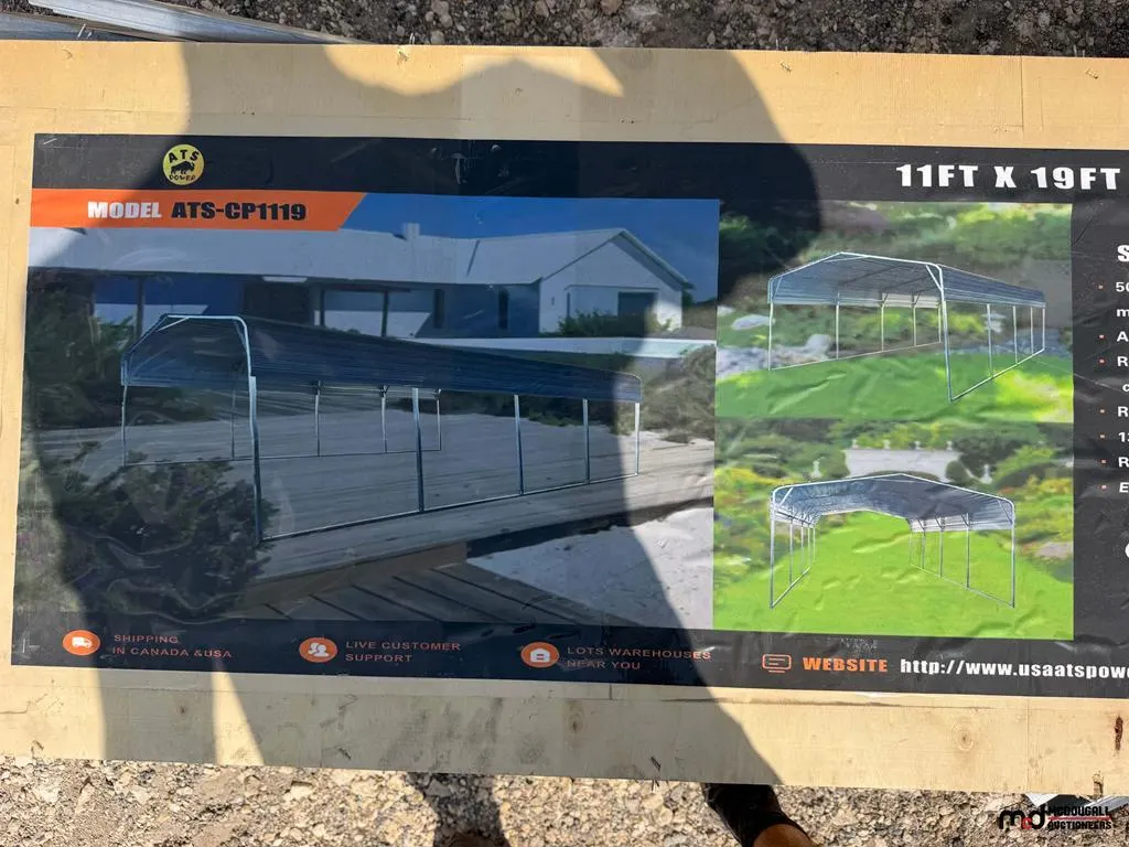 ATS Power Steel Carport Kit (11' x 19')
UNRESERVED