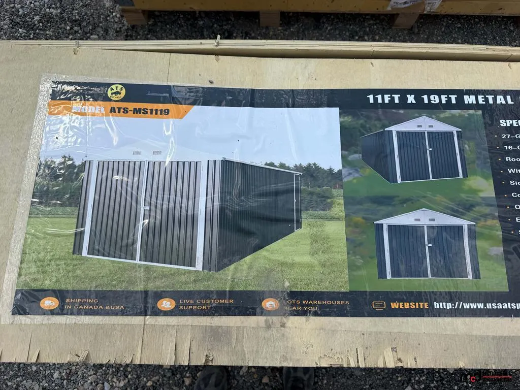 ATS Metal Shed Kit (11' x 19')
UNRESERVED