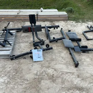 Weider 8630 Training System Weight Machine, Weight Plates, Attachments and Manual