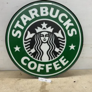 Starbucks Coffee Logo Sign, 24” Diameter