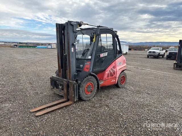 Linde H45 9000 lb Cushion Tire Forklift