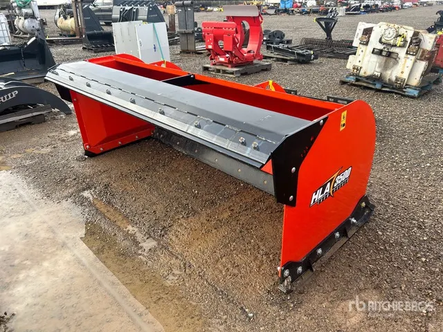 2024 HLA LA-SP350008LF 96 in Skid Steer Snow Pusher (Unused)
