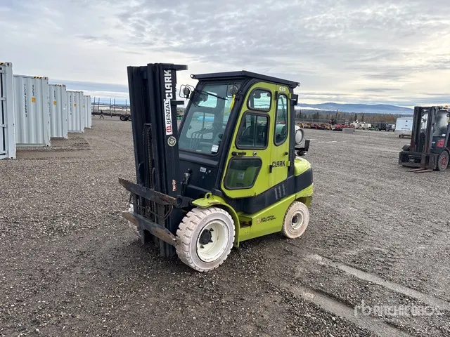 Clark C35 6000 lb Cushion Tire Forklift