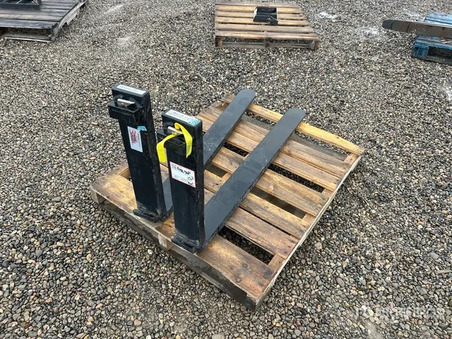 Quantity of (2) Bolzoni 48 in Lift Truck Forks