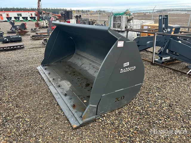 Daequip 120 in 4.5 cyd General Purpose Wheel Loader Bucket - Fits Doosan DL320-7