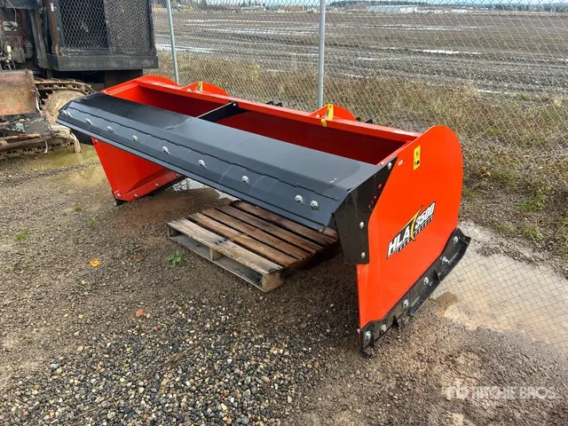 2024 HLA LA-SP350008LF 96 in Skid Steer Snow Pusher (Unused)