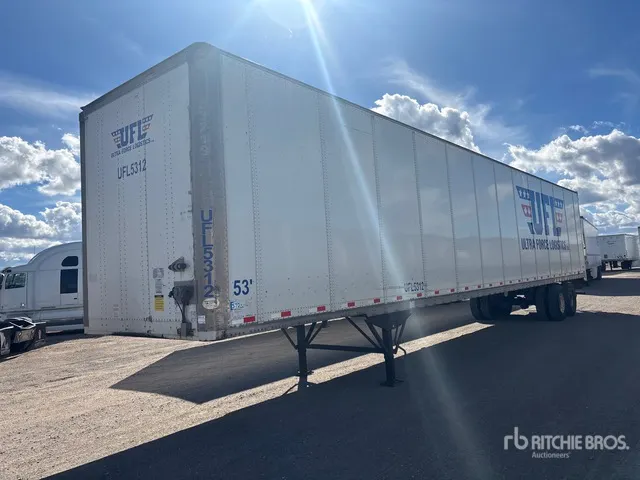 2012 Stoughton 53 ft T/A Van Trailer