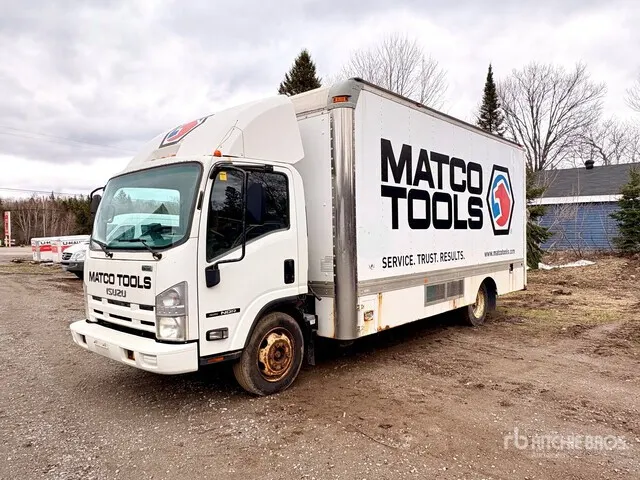 2013 Isuzu NPR-XD 4x2 Van Truck