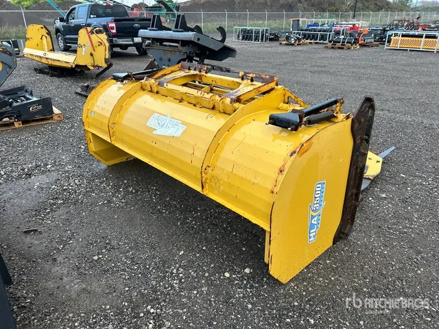 HLA SP3500 8 ft Snow Pusher - Fits Skid Steer Loader