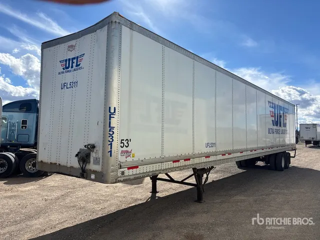 2014 Wabash 53 ft T/A Van Trailer