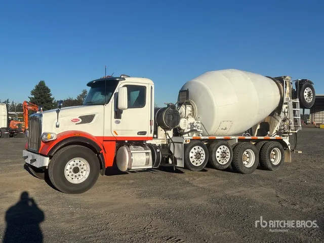 2018 Peterbilt 567 12x4 Mixer Truck