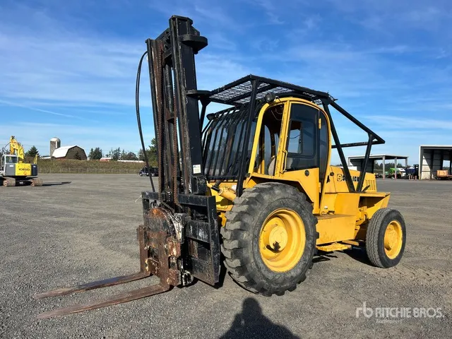 1984 Sellick S-100PDS-2 10000 lb 4x2 Rough Terrain Forklift