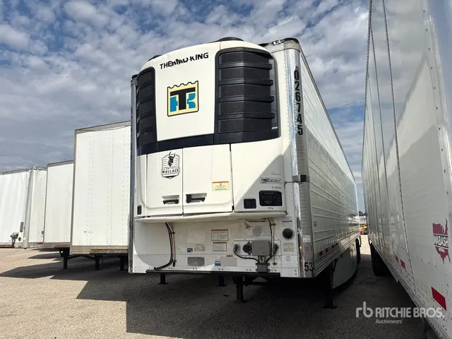 2022 Vanguard 1RBR5305 53 ft x 102 in T/A Refrigerated Trailer