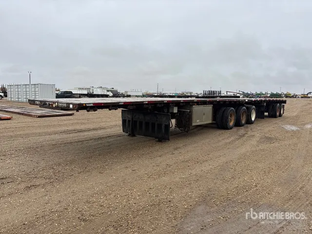 2014 Lode King PFJ 32 ft Super B-Train Lead Flatbed Trailer