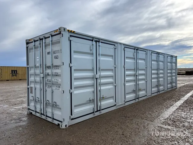 2026 40 ft High Cube Multi-Door Storage Container