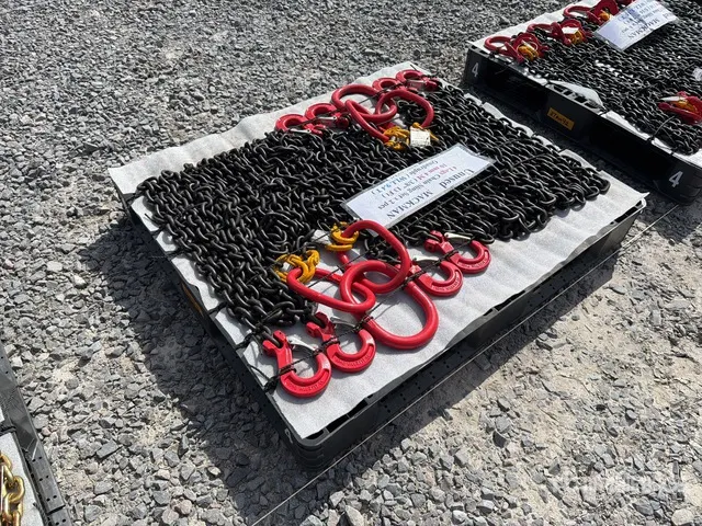 Quantity of (2) 2026 Mackman QW9.4T Lote de Eslingas de Cadena (Sin Usar) / Chain Sling (Unused)
