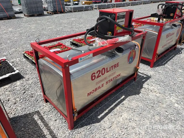 2026 Yuni D620DC 620 L Skid Mounted Stainless Steel Diesel Tanque para Combustible (Sin Usar) / Fuel Tank (Unused)