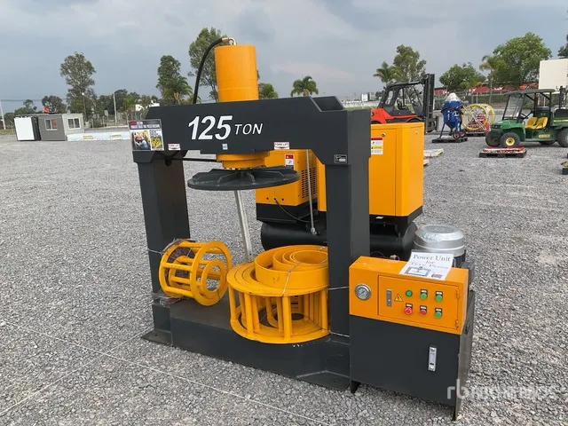 2026 SUN TPM125 Prensa para Llantas Solidas (Sin Usar) / 125 Ton Solid Tyre Press Machine Shop Press (Unused)