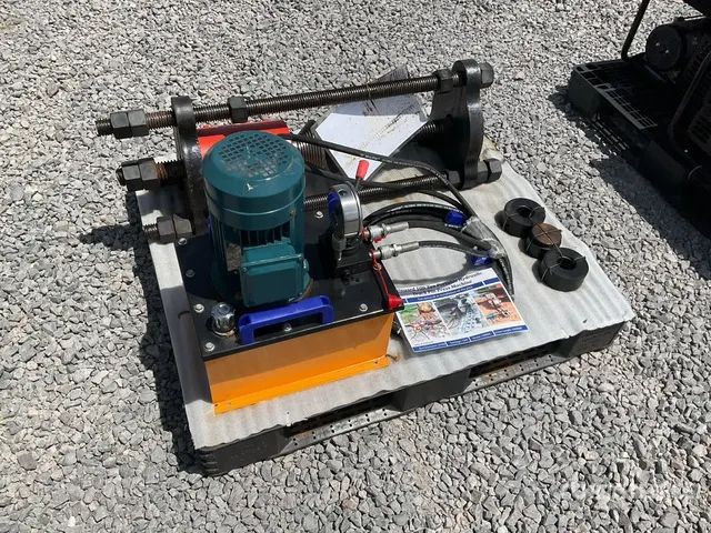 2026 Delelxi 100T Prensa Hidraulica Portatil para Pernos (Sin Usar) / Portable Hydraulic Track Pin Press Machine (Unused) Shop Press (Unused)
