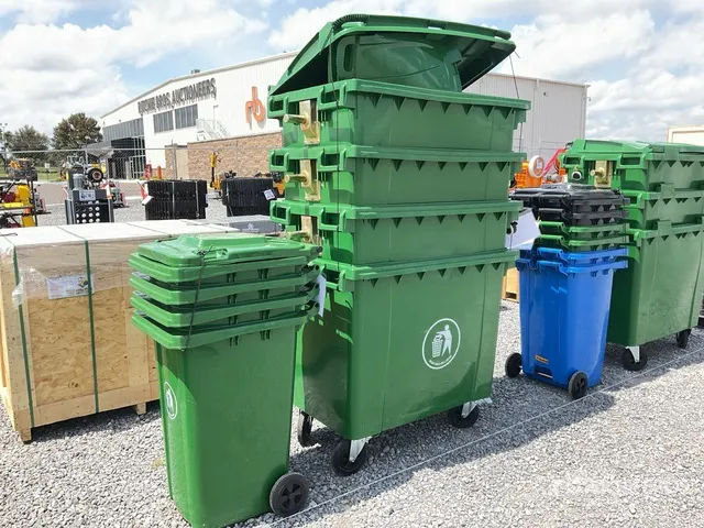 Quantity of (8) 2026 TBS660/ TBS440 Lote de Contenedores para Basura (Sin Usar) / Trash Containers (Unused)