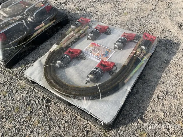 Quantity of (6) 2026 CV-H Electric Lote de Vibradores Electricos para Concreto (Sin Usar) / Electric Concrete Vibrator (Unused)