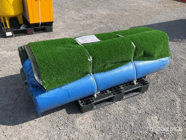 Quantity of (4) 2026 ATS20 Lote de Cesped Artificial (Sin Usar) / Artifical Turf Carpet and Carpet Backing (Unused)