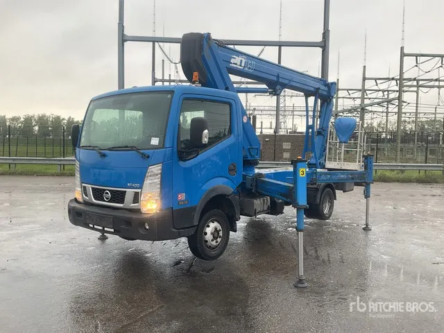 2017 Socage 20TJ 19.7 m on 2017 Nissan NT400 4x2 Bucket Truck
