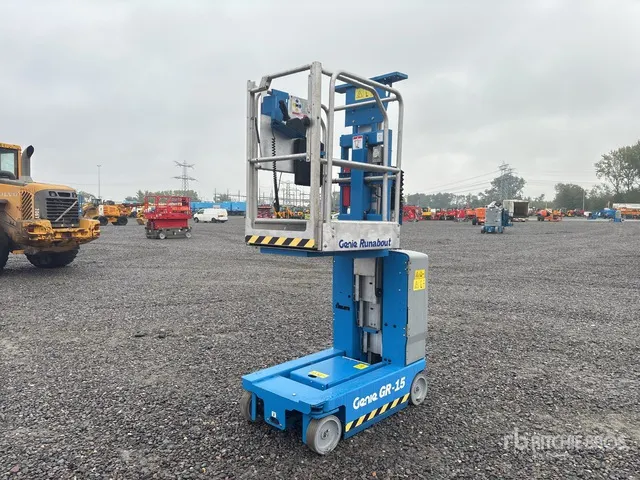2016 Genie GR-15 Vertical Mast Lift