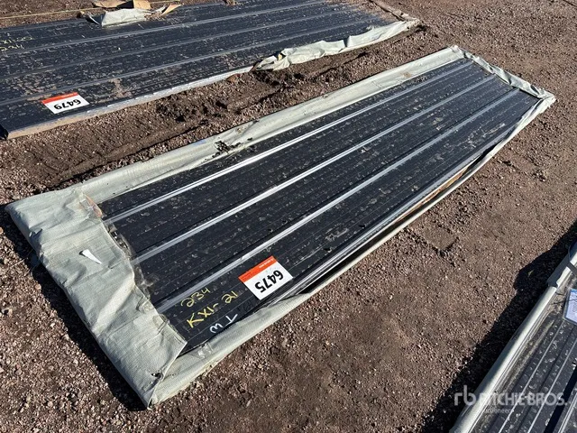 Quantity of (50) 2026 SKLP SKH50 x 12 ft Galvanized Steel Panels (Unused)