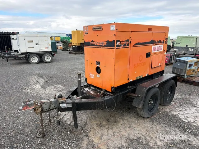 1997 Multiquip DCA-45SSIU 26 kW Mobile Generator Set