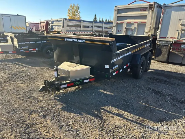2027 Southland SL612-14K 12 ft T/A Dump Utility Trailer (Unused)