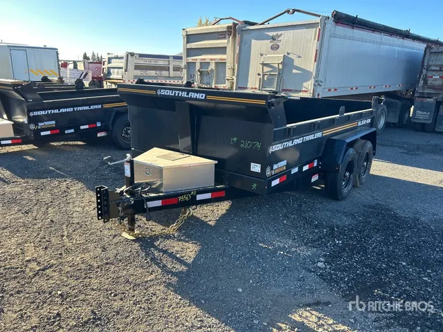 2027 Southland SL610-10K 10 ft T/A Dump Utility Trailer (Unused)