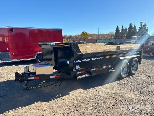 2027 Southland SL714-16KHD 14 ft T/A Dump Utility Trailer (Unused)